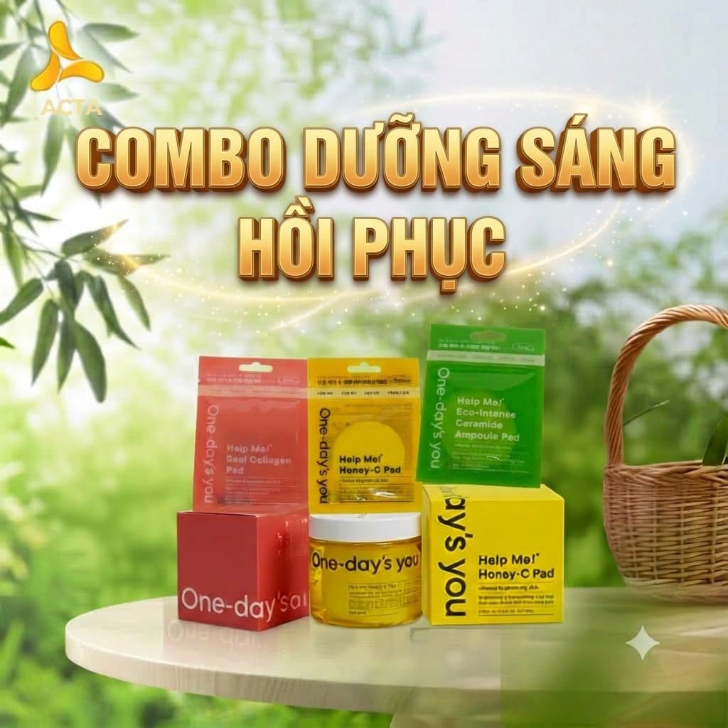 Combo Dưỡng Sáng Phục Hồi - Hình 1