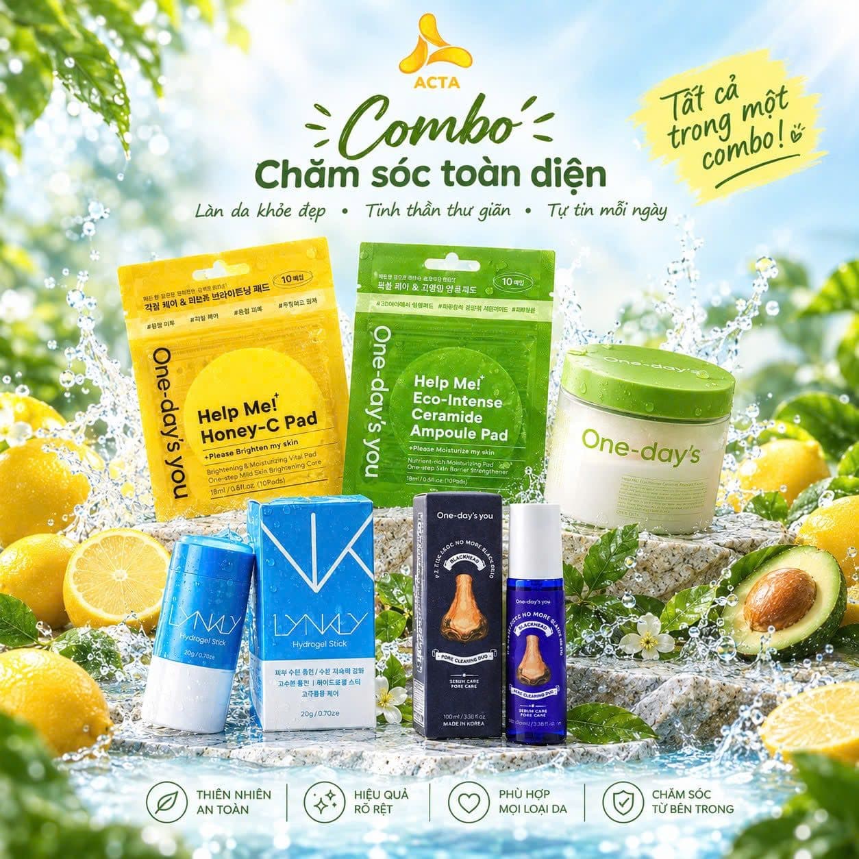 Combo Sạch Mụn Phục Hồi - Hình 1