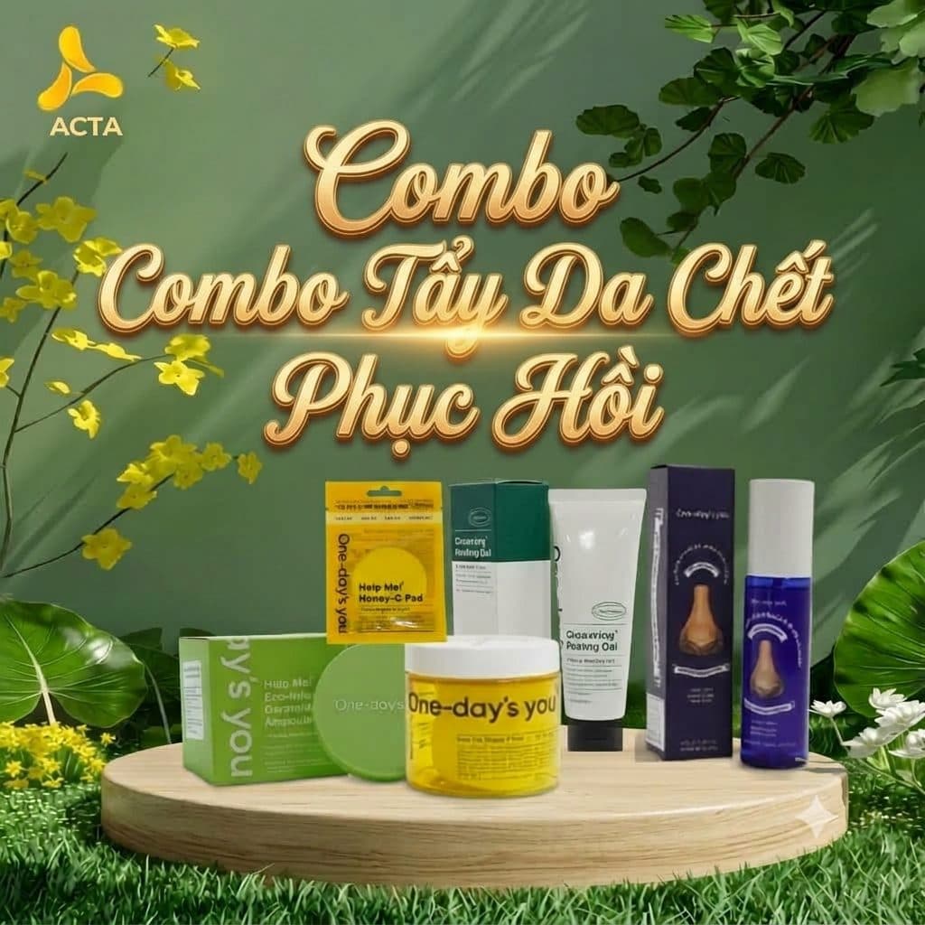 Bộ Skincare Multi-Pad Help Me: Tẩy Da Chết, Triệt Mụn Đầu Đen & Phục Hồi Da