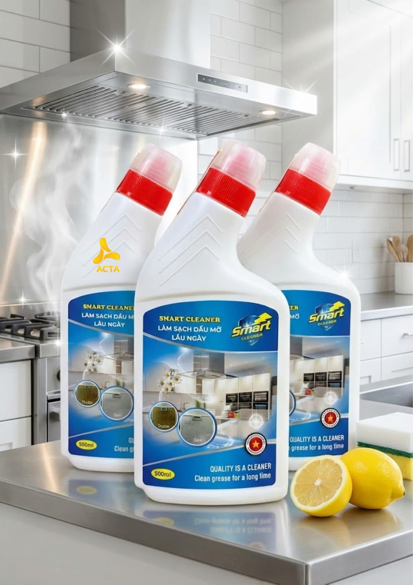 Tẩy rửa dầu mỡ Smart Clean - Hình 1